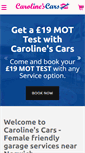 Mobile Screenshot of carolinescars.co.uk
